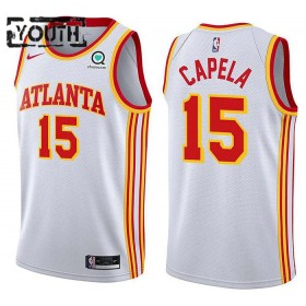 Dres Atlanta Hawks Clint Capela 15 Nike 2022-23 Association Edition Bijela Swingman - Dječji